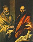 Paul Canvas Paintings - The Apostles Peter and Paul
